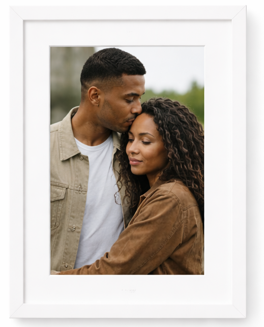 Framed Print A5
