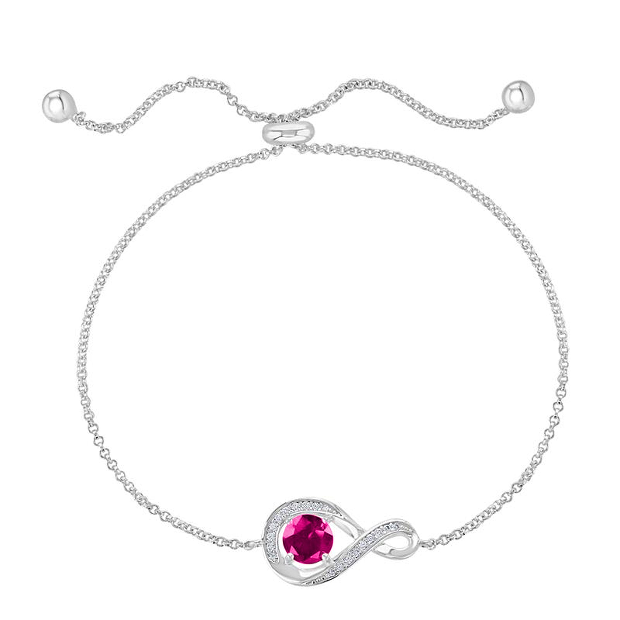 CZ Adjustable Bracelet