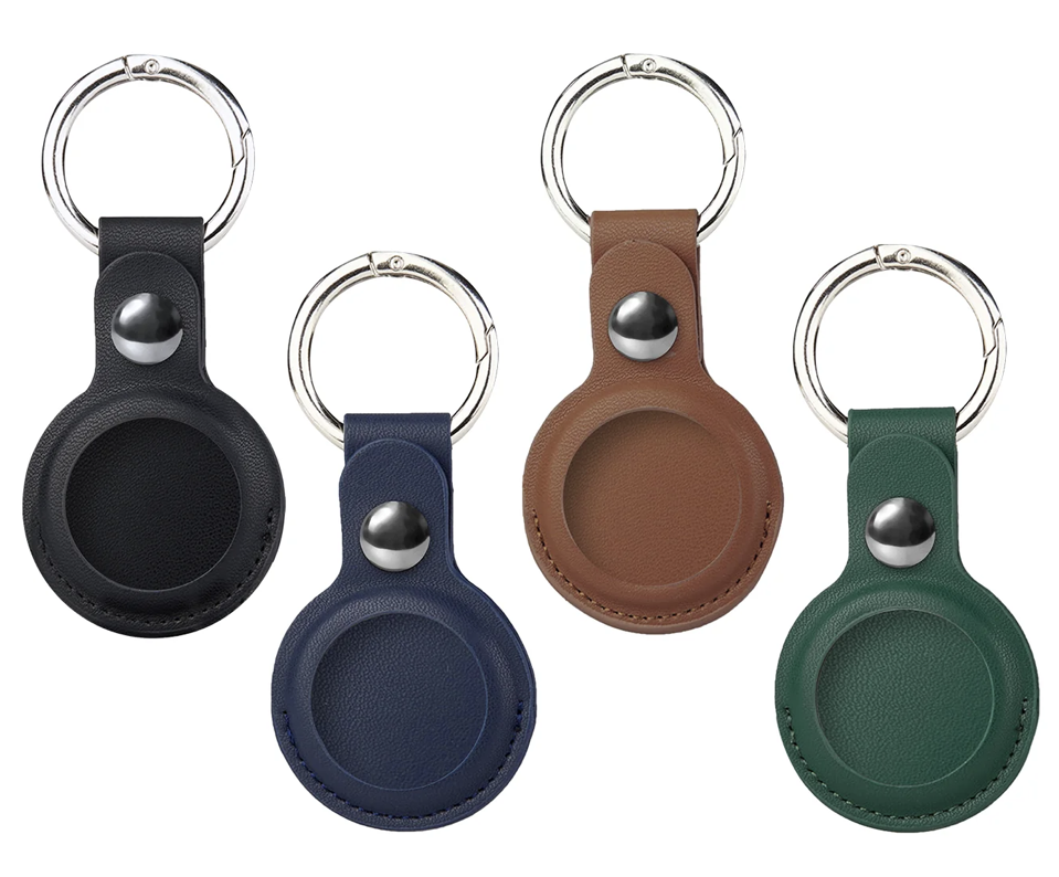 Leather Keychain for Apple Airtags