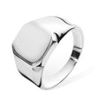 Men's Silver ID Ring