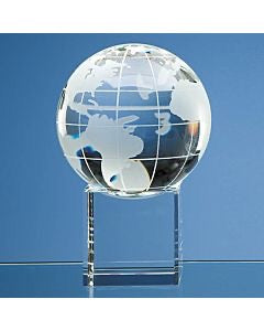 10cm Optical Crystal Globe