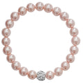 Pink Pearl & Sparkle Bracelet