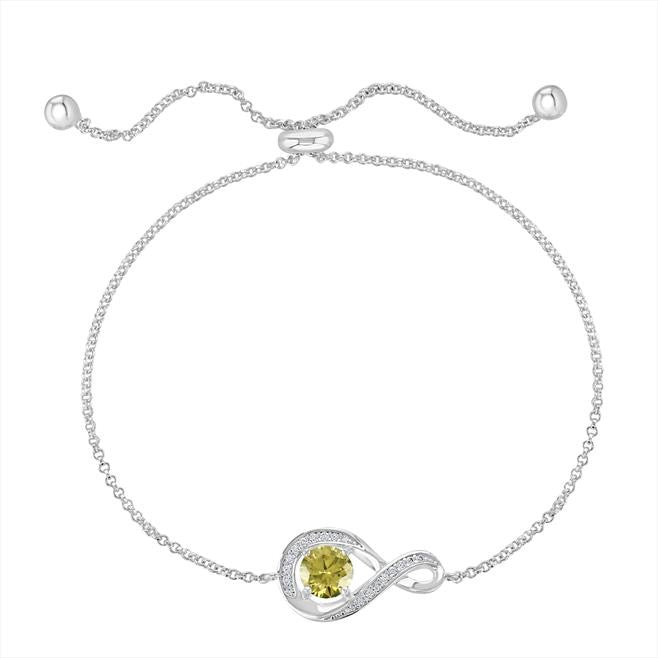 CZ Adjustable Bracelet