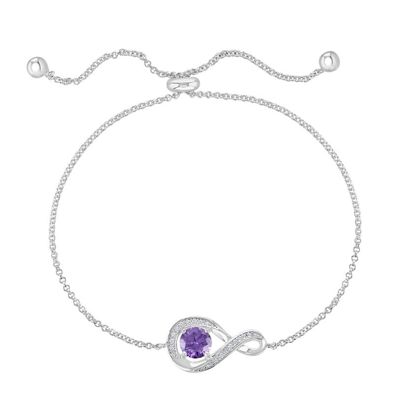 CZ Adjustable Bracelet