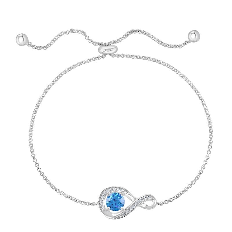 CZ Adjustable Bracelet