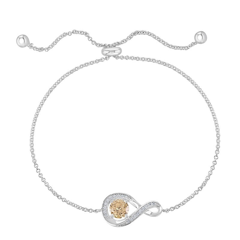 CZ Adjustable Bracelet
