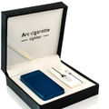 Blue Rectangular Arc Lighter