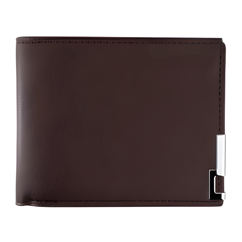 Black PU Leather Hip Wallet