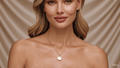 18K Gold Plated Spinner Necklace